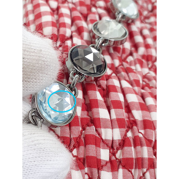 Miu Miu Matelasse Crystal Bijou 2way Bag Rosso - Picture 8 of 9